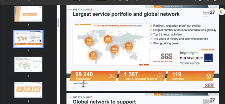 การเน้นตัวเลขสำคัญด้วยกล่องสี่เหลี่ยมในสไลด์ PowerPoint