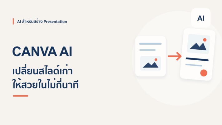 วิธีแปลงสไลด์ PowerPoint เก่าให้สวยด้วย Canva AI ง่ายๆ ไม่กี่นาที